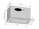 Витяжка VENTOLUX PUNTO 52 BG (1200) TRC SQL MM - изображение 7