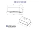 Витяжка Minola HBI 5614 WH 1000 LED - изображение 10