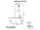 Витяжка Minola HDN 6222 WH/INOX 700 LED - изображение 3