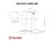 Витяжка Perfelli CGS 9632 I 1000 LED - зображення 12