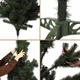 Искусственная новогодняя елка (220 см) пышная Guia из качественного пвх с пластиковой складной подставкой елка 2.2 м из двух частей для дома Зеленый - изображение 8