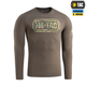 Футболка довгий рукав M-Tac Logo Dark Olive 2XL 80067048-2XL - зображення 3