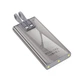 Зовнішній акумулятор HOCO J104 Discovery edition 22.5W fully compatible power bank with cable(10000mAh) Gray (6931474788955) - изображение 5