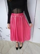 Спідниця жіноча пліссе на поясі Pinko Рожева 14369 S (42-44) - зображення 6