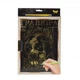 Гравюра LUXE А4 с рамкой Danko Toys Golden Metallic: Сенбернар L-ГрА4-02-11з - изображение 1