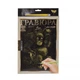 Гравюра LUXE А4 з рамкою Danko Toys Golden Metallic: Мавпочка L-ГрА4-02-04з - зображення 1