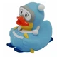 Стильная тематическая резиновая уточка FunnyDucks "Лыжница" L1636 - изображение 2