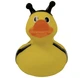 Стильна тематична гумова качечка FunnyDucks "Бджілка" L1890 - зображення 2