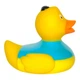 Стильна тематична гумова качечка FunnyDucks "Прапор UA" L1910 - зображення 4
