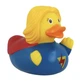 Стильна тематична гумова качечка FunnyDucks "Супервумен" L1808 - зображення 2