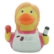 Стильная тематическая резиновая уточка FunnyDucks "Парикмахер" L2047 - изображение 4