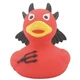 Стильная тематическая резиновая уточка FunnyDucks "Чёрт" L1829 - изображение 5