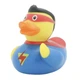 Стильная тематическая резиновая уточка FunnyDucks "Супермэн" L1809 - изображение 4