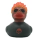 Стильная тематическая резиновая уточка FunnyDucks "Огонь" L2027 - изображение 1