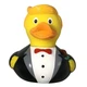 Стильная тематическая резиновая уточка FunnyDucks "Жених" L1823 - изображение 2