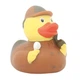 Стильна тематична гумова качечка FunnyDucks "Детектив" L1883 - зображення 5