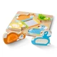 Пазл - вкладиш дерев'яний для малюків "Перша гра" Melissa & Doug 3 елементи MD1898 - зображення 1