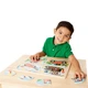Дерев'яні пазли 4 в 1 "Транспорт" Melissa & Doug 4 пазли по 4 елементи MD9865 - зображення 3