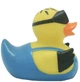 Стильная тематическая резиновая уточка FunnyDucks "М" (L2048) - изображение 2