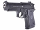 Игрушечный металлический пистолет CYMA (Beretta 92) на пластиковых пульках 6мм ZM21 - изображение 1
