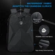Многофункциональный городской рюкзак с отделением для ноутбука 17" Fenruien Shell XL Dark Carbon 7869 - изображение 10