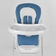 Стульчик для кормления Toti Eco W-82552 экокожа синий - изображение 6