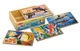 Набор деревянных пазлов в коробке Melissa & Doug «Морская жизнь» 4 пазла по 12 элементов MD3795 - изображение 2
