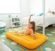 Велюровый надувной матрас Intex Junior детский одноместный 157x88x18 см для сна и отдыха желтый 66803Yellow - изображение 2