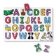 Дерев'яна рамка-вкладиш Melissa&Doug "Англійська абетка" MD23272 - зображення 5