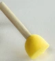 Спонж для нанесения защитного акрилового лака на картины по номерам Brushme диаметр 30 мм - изображение 1