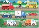 Деревянная рамка-вкладыш Melissa&Doug "Угадай машинку" 8 элементов MD19051 - изображение 1