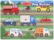 Деревянная рамка-вкладыш Melissa&Doug "Угадай машинку" 8 элементов MD19051 - изображение 4