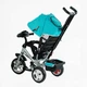 Детский трехколесный велосипед Best Trike интерактивный EVA колеса голубой с серой базой 6588 / 61-299 - изображение 3