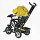 Детский трехколесный велосипед Best Trike интерактивный EVA колеса желтый с черной базой 6588 / 69-584 - изображение 3