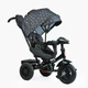 Дитячий триколісний велосипед Best Trike Perfetto інтерактивний надувні колеса сірий зірки 8066 / 107-10 - зображення 1