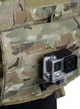 Алюмінієвий адаптер на систему Molle (молі) для кріплення екшн камер на бронежилет РПС плитоноску військову форму - зображення 5