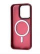 Чехол WAVE Premium Matte Insane Case with Magnetic Ring iPhone 15 Pro Max Dark Red - изображение 4