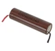 Аккумулятор 18650 2000mAh 3,7V 13A с выводами для пайки 9421 - зображення 2