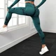 Жіночі Лосіни та Легінси з ефектом push-up Пуш Ап з Високою Посадкою Спортивні Безшовні Мармурові Тай Дай Зелені S (70046) - зображення 3