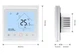 Терморегулятор Smart PWT 002 Wi - Fi (White) для теплого пола - изображение 4