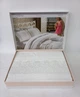 Постельное белье Maison D'or сатин с кружевом 200х220 Gloriya White - изображение 2