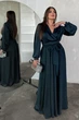 Платье Jadone Fashion Шико 3XL зеленое - изображение 2