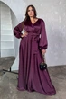 Платье Jadone Fashion Шико 4XL марсала - изображение 1