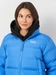 Куртка зимняя двусторонняя короткая женская Helly Hansen W Yu 23 Reversible Puffer 54061-554 L Голубая (7040059274444) - изображение 6