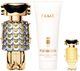 Zestaw damski Paco Rabanne Fame Woda perfumowana 80 ml + Balsam do ciała 100 ml + Miniaturka Woda perfumowana 4 ml (3349668635047) - obraz 2