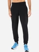 Спортивные штаны мужские ASICS Logo Sweatpant 2031E189-002 L Черные с темно-серым (4550457211451) - изображение 1