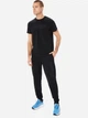 Спортивные штаны мужские ASICS Logo Sweatpant 2031E189-002 L Черные с темно-серым (4550457211451) - изображение 4