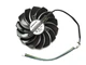 Вентилятор кулер для видеокарты MSI RTX 3050 3060 Ti 3070 Ventus 95 мм (orgnl) PowerLogic PLD10010B12HH (PLD10010S12HH) кабель 23 см (№439.1) - изображение 3