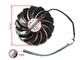 Вентилятор кулер для видеокарты MSI RTX 3050 3060 Ti 3070 Ventus 95 мм (orgnl) PowerLogic PLD10010B12HH (PLD10010S12HH) кабель 23 см (№439.1) - изображение 4