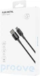 Кабель Proove Flex Metal Type-C 2.4 A 1 м Black (505030001) - изображение 2